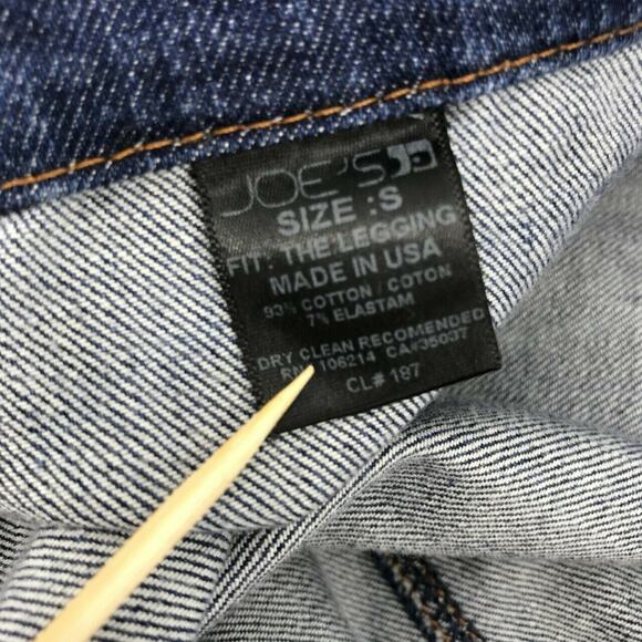 Joe's Jeans Women's The Legging Pull On Skinny Jeans Sz Small Mid Rise Jegging - Picture 5 of 6